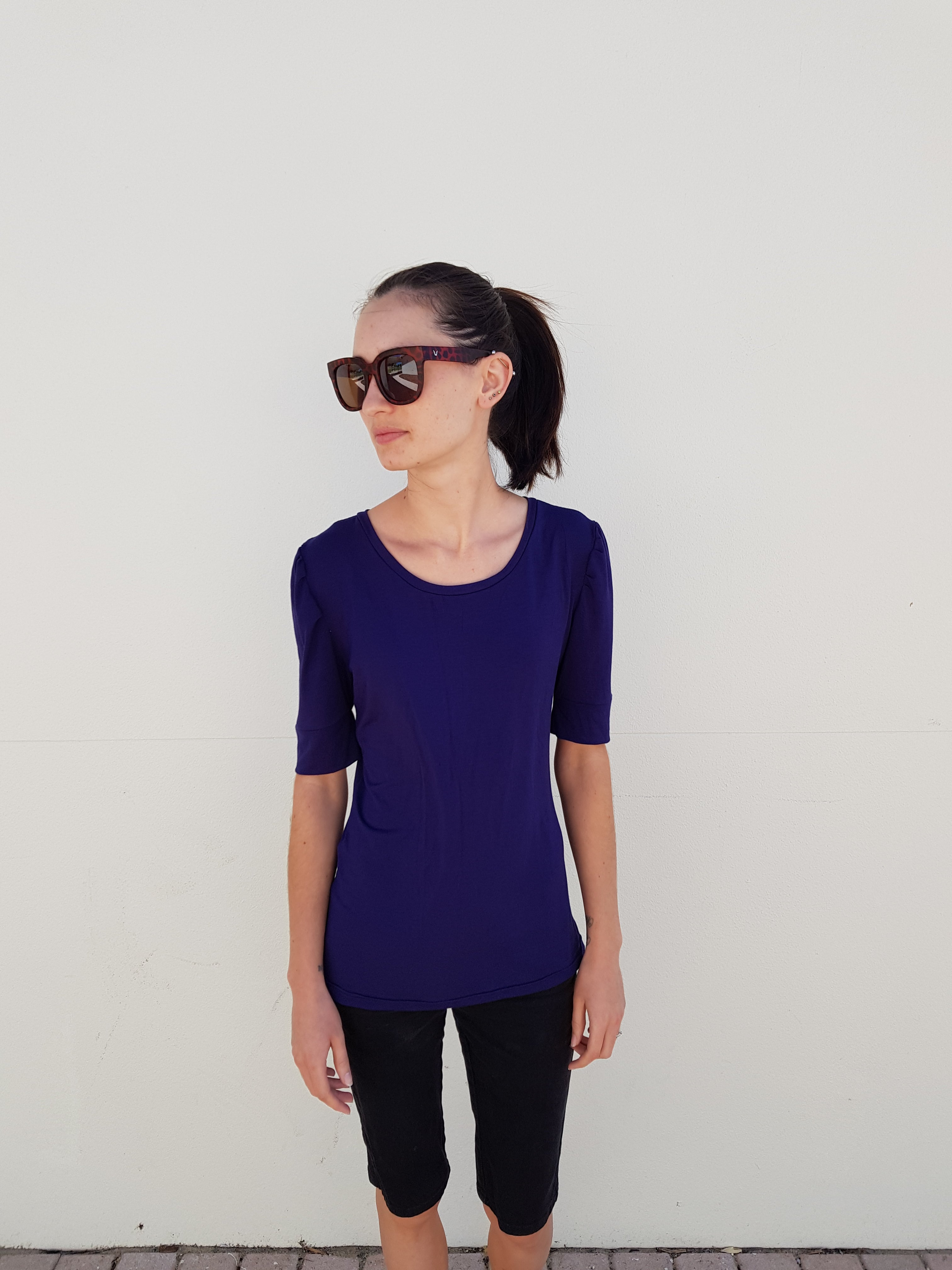 Digital Workshop: Poppy Puff Sleeve Tee