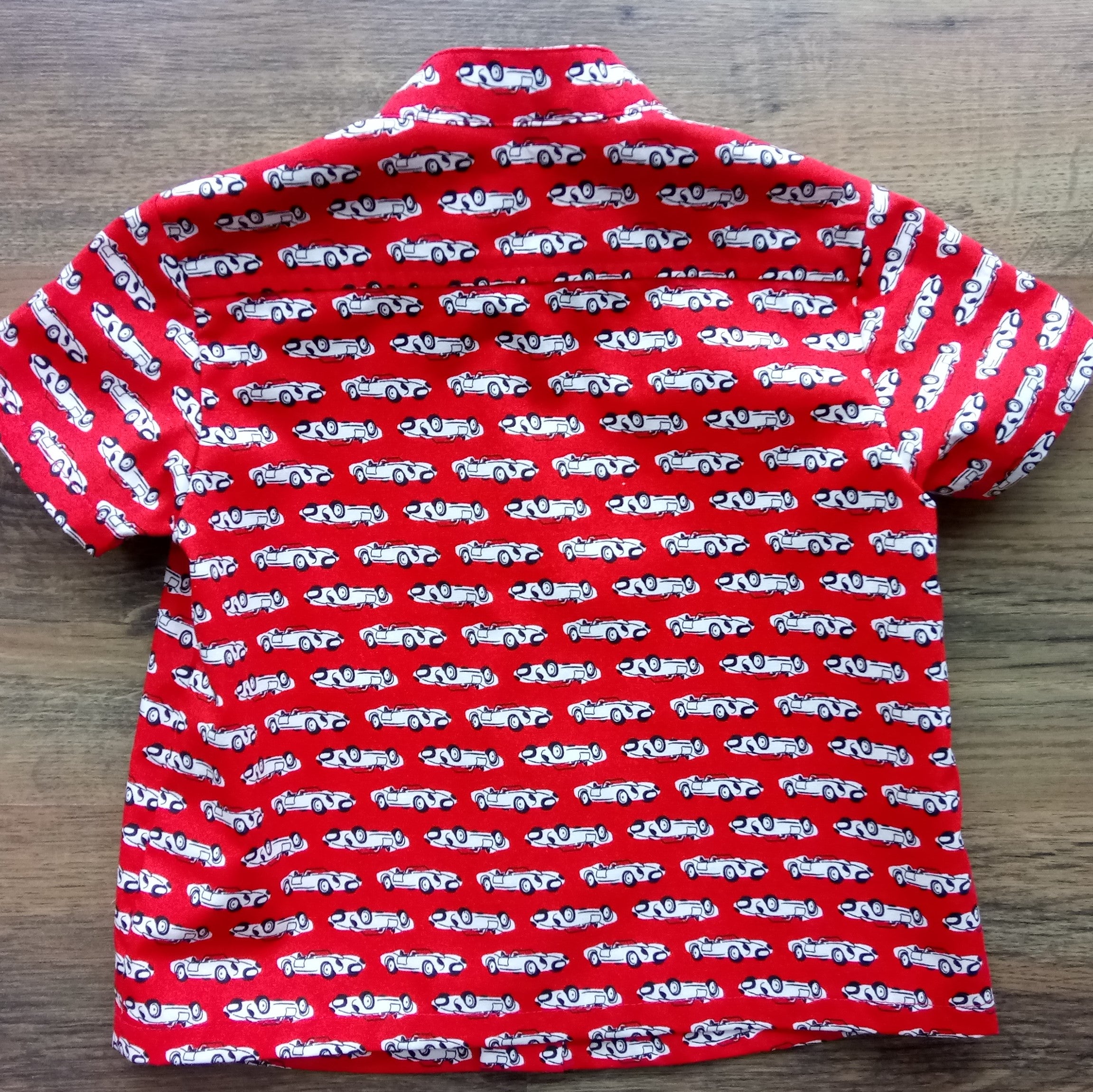 Boys' Mandarin Collared Shirt