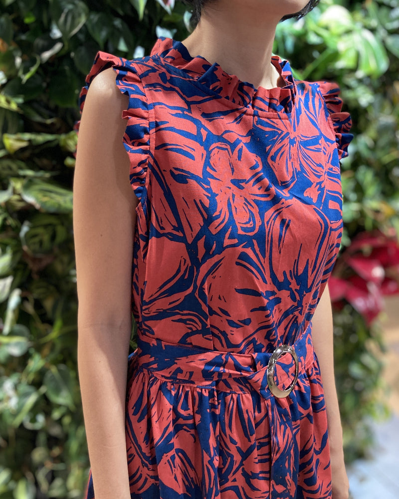 Kalei Hawaiian Dress – Yuzu and Pear