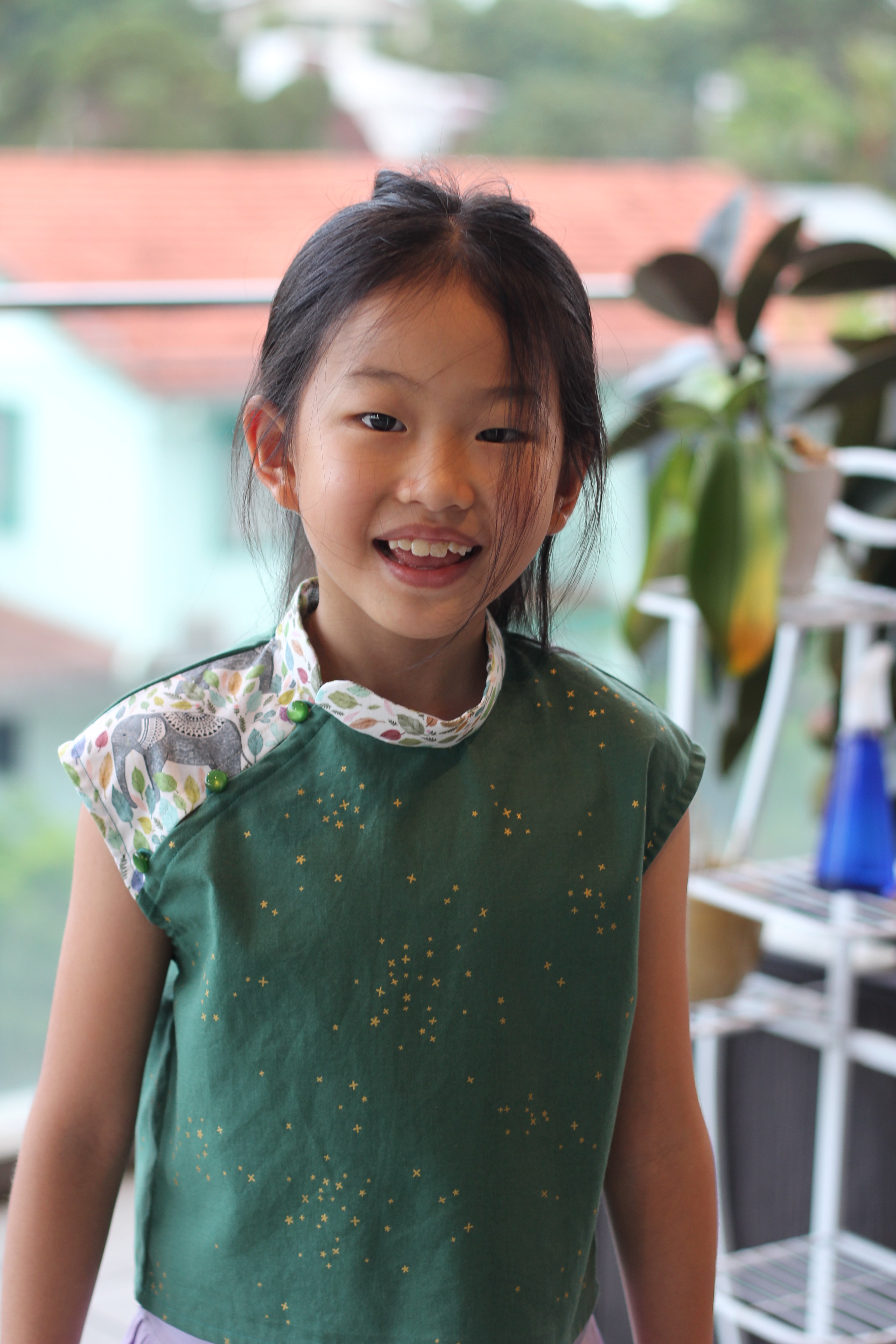 Little Willow Girls' Samfu Top