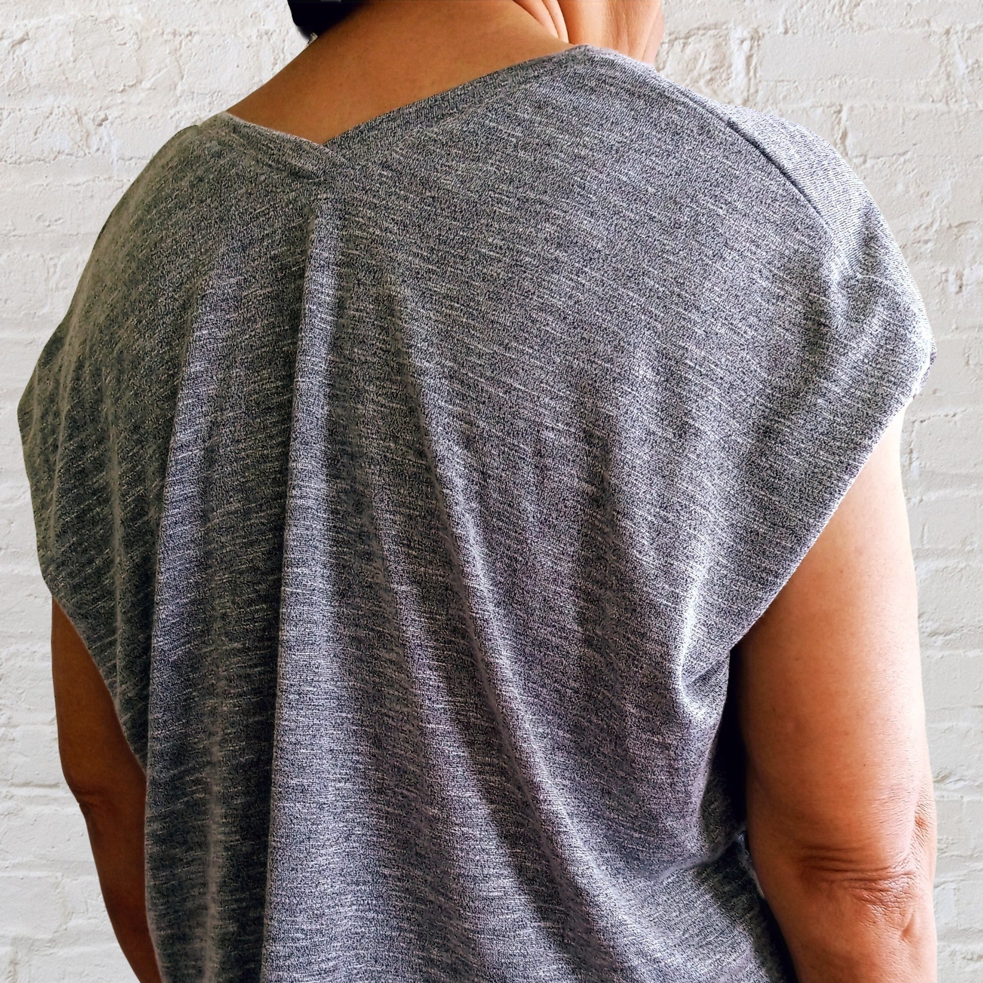 Sandy Ladies' V Back Neck Tee