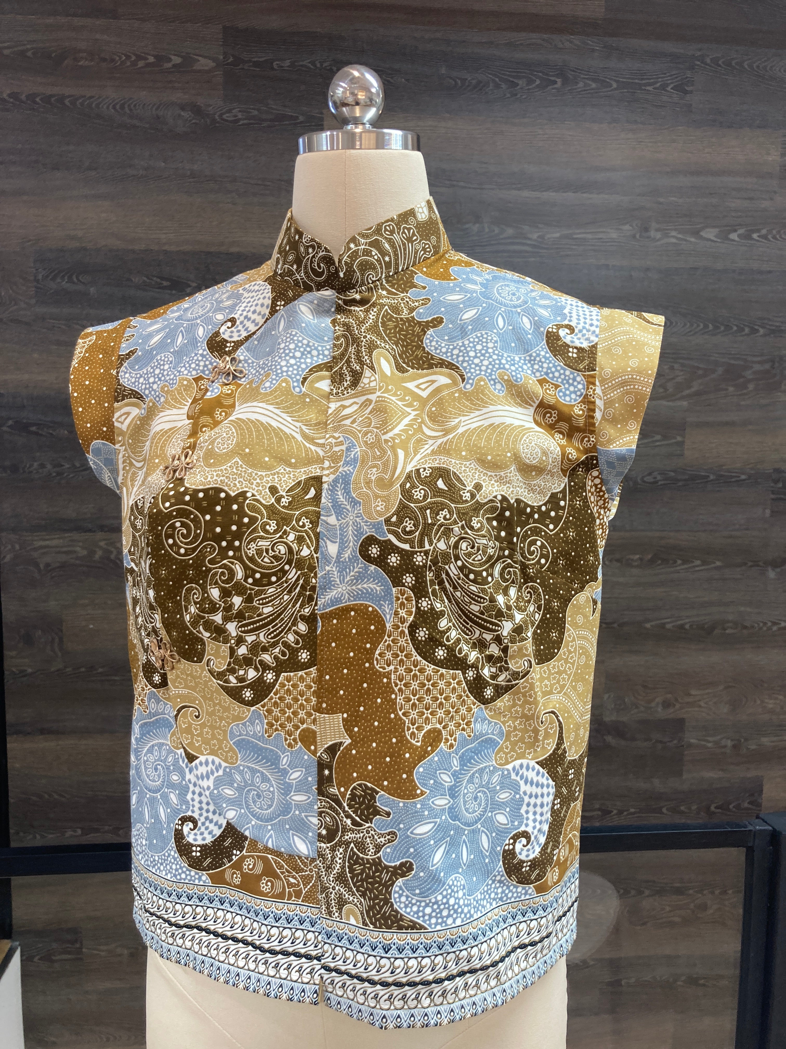 Sewing Blouse: Kitsune Modern Samfu Top