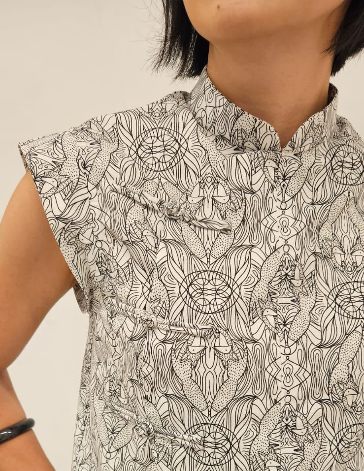 Kitsune Samfu Crop Top