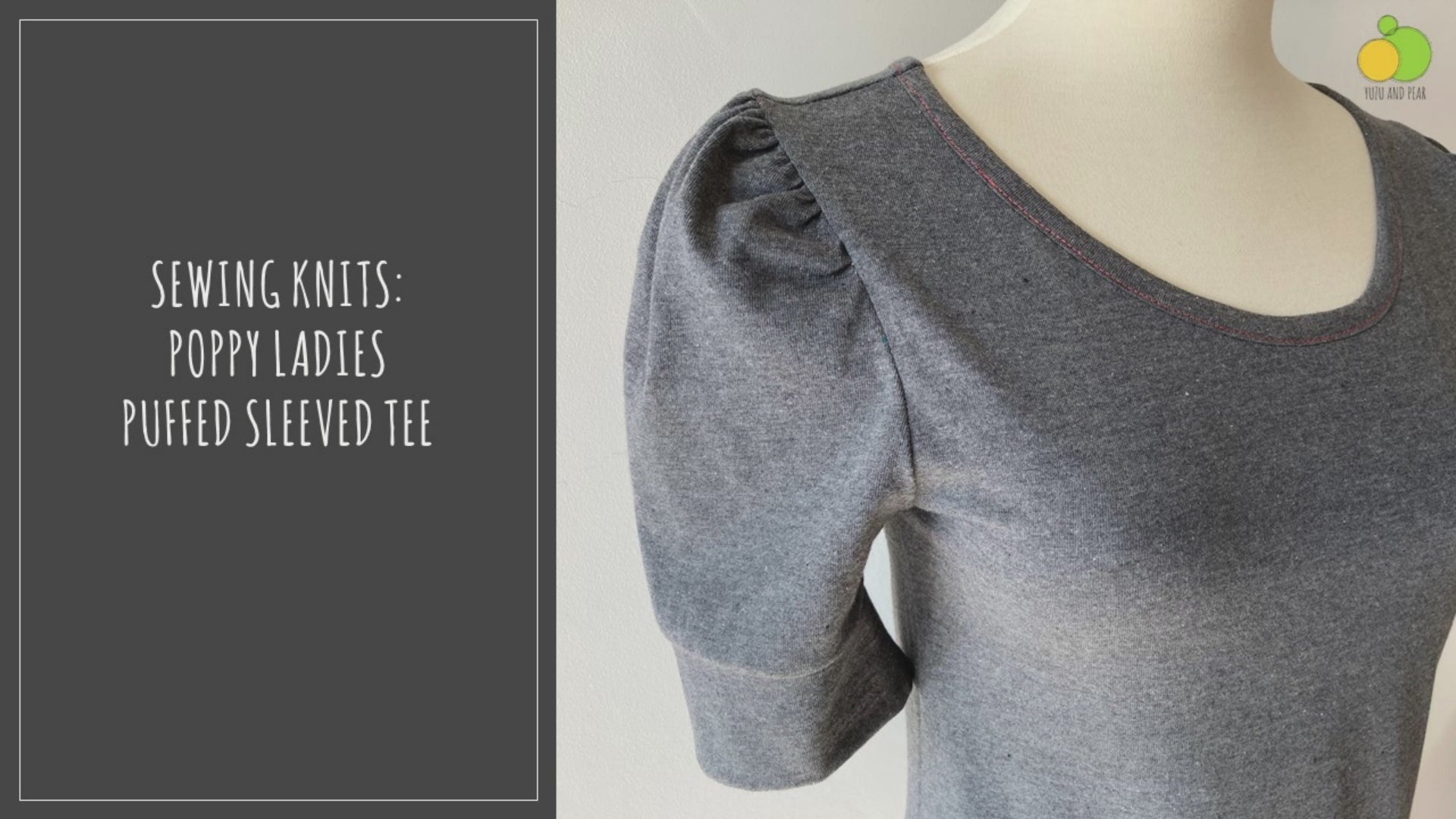 Digital Workshop: Poppy Puff Sleeve Tee