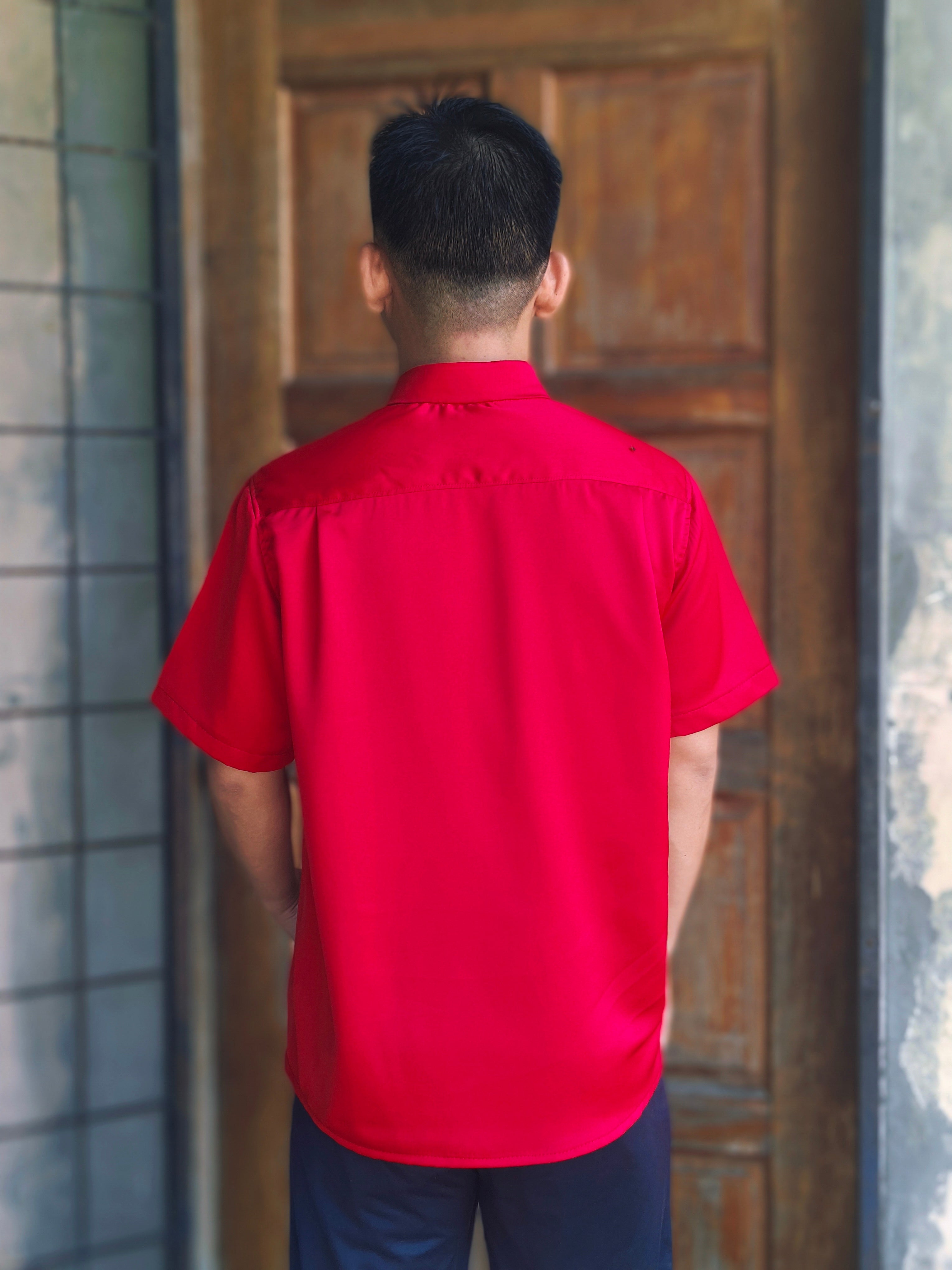 Ginkgo Men's Mandarin Collar Shirt