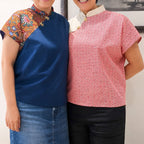 Sewing Blouse: Pearl Modern Samfu Top