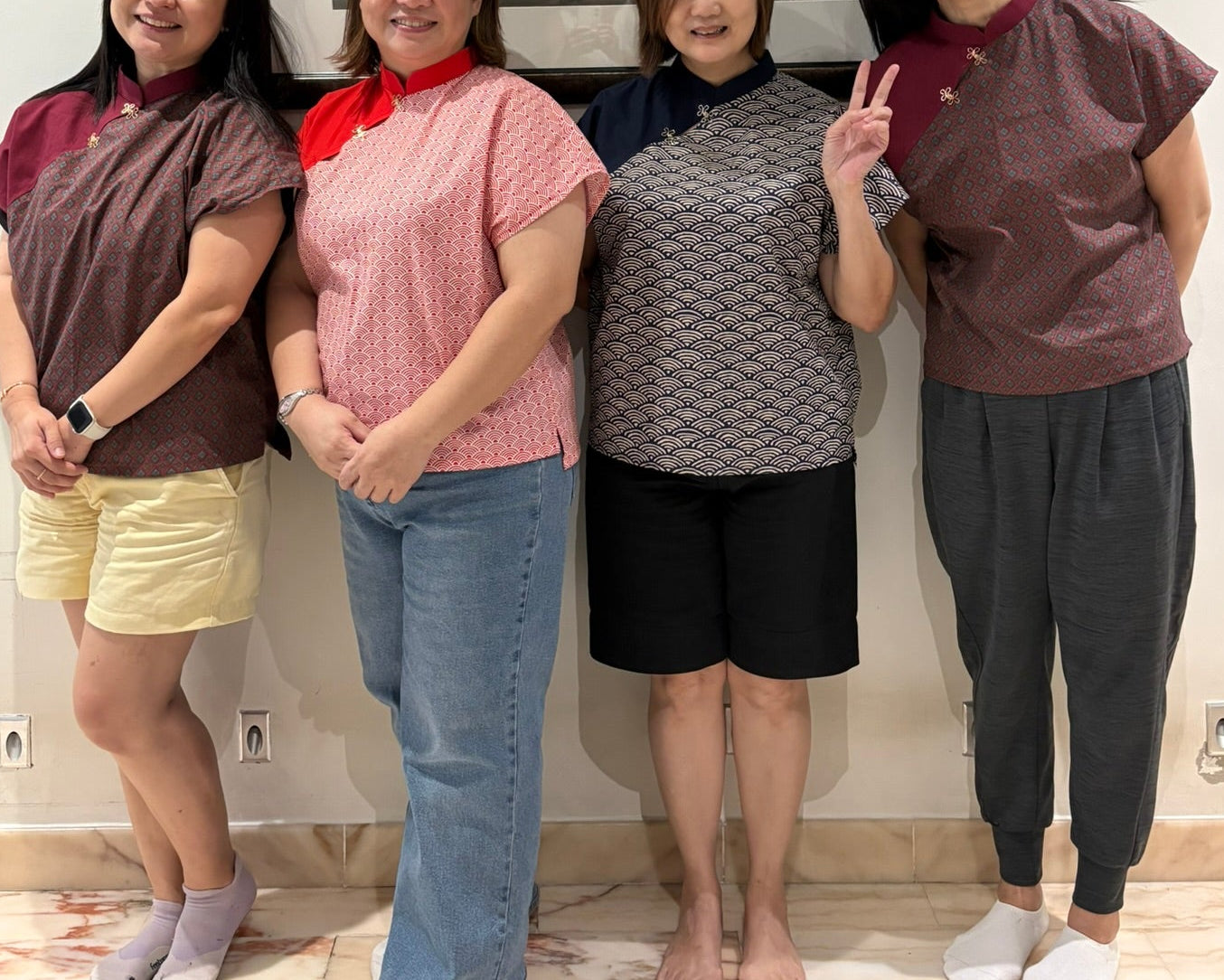 Sewing Blouse: Pearl Modern Samfu Top