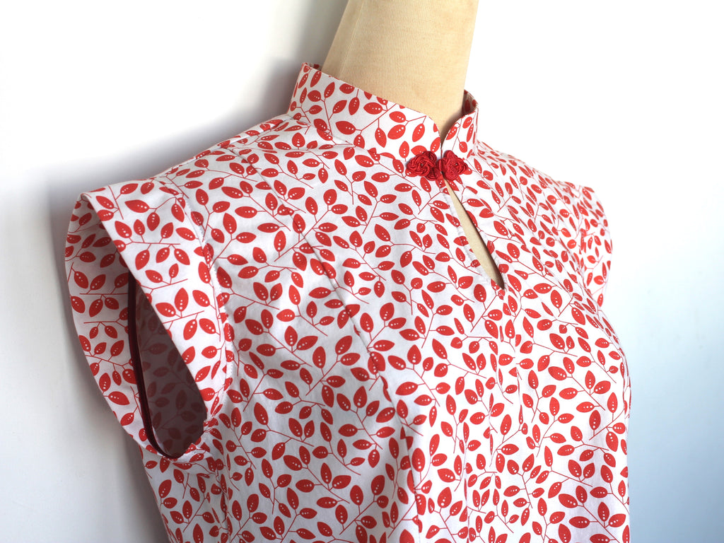 Sewing Blouse: Sora Keyhole Samfu Top