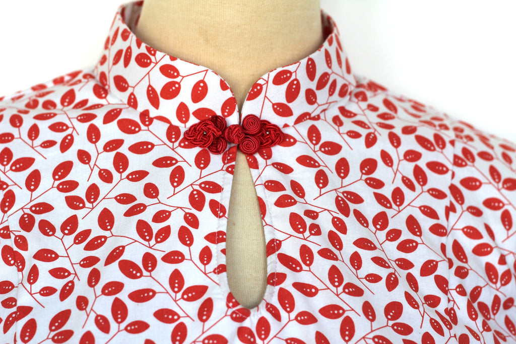 Sewing Blouse: Sora Keyhole Samfu Top