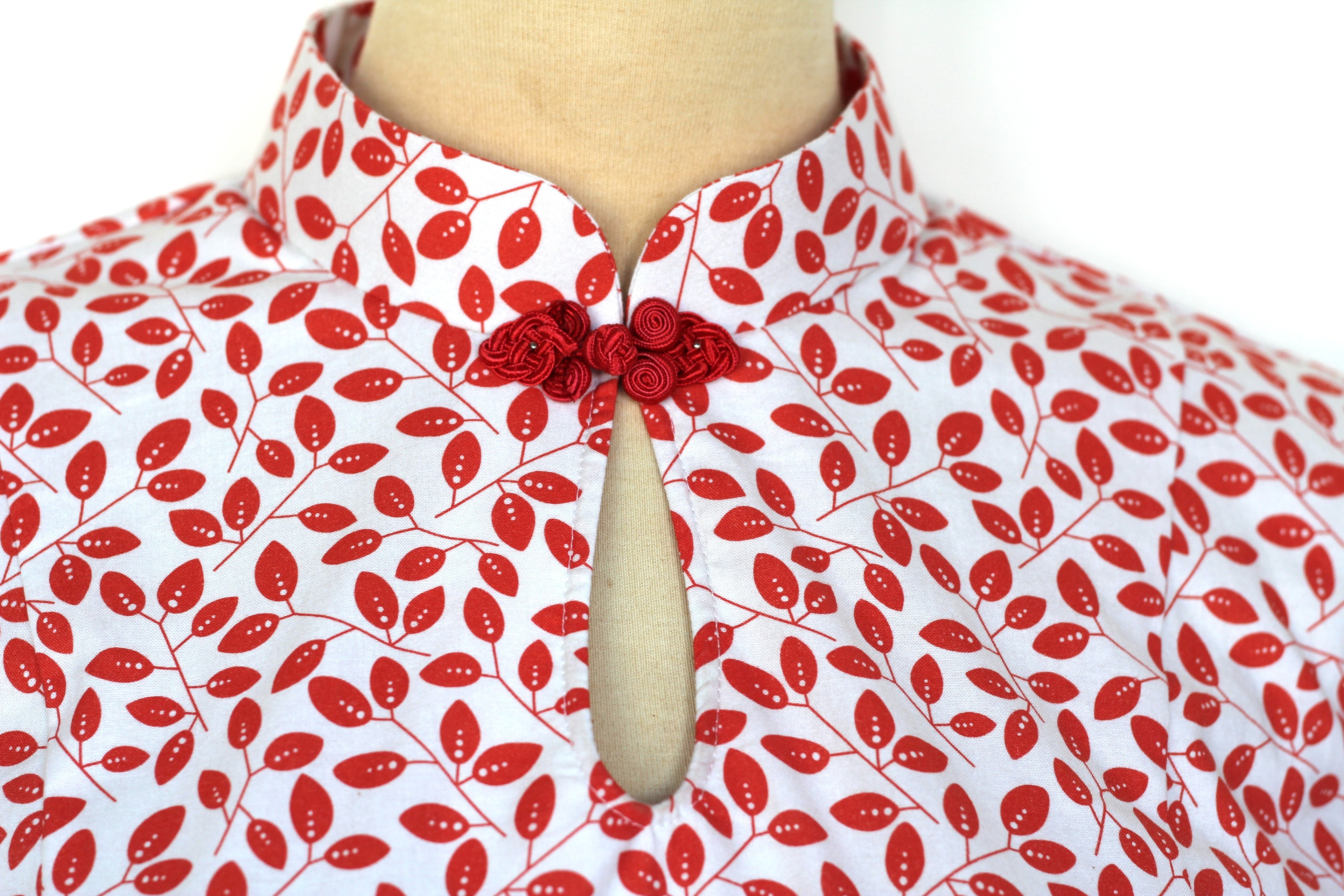 Sewing Blouse: Sora Keyhole Samfu Top