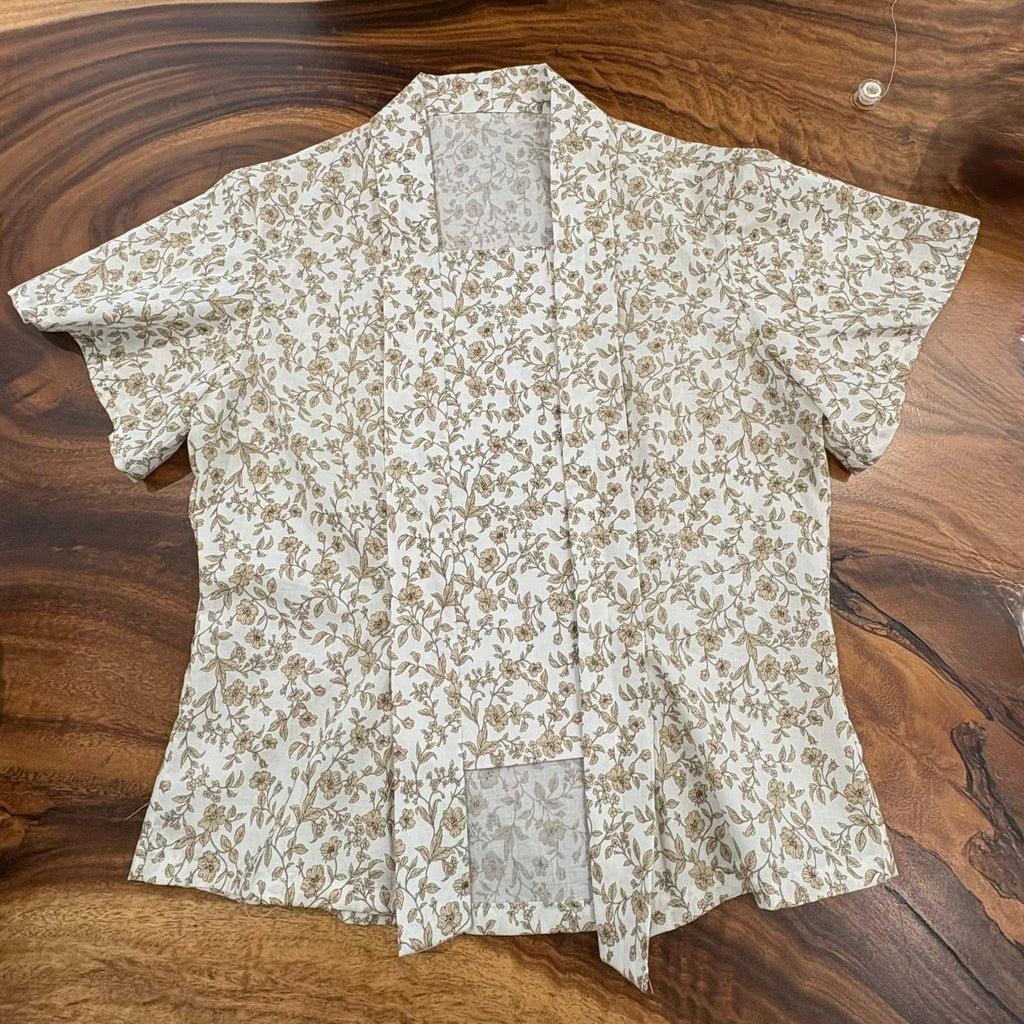 Sewing Blouse: Coral Kutu Baru Kebaya