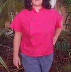 Kitsune Plus Size Samfu Top