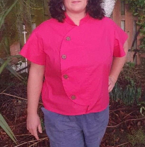 Kitsune Plus Size Samfu Top