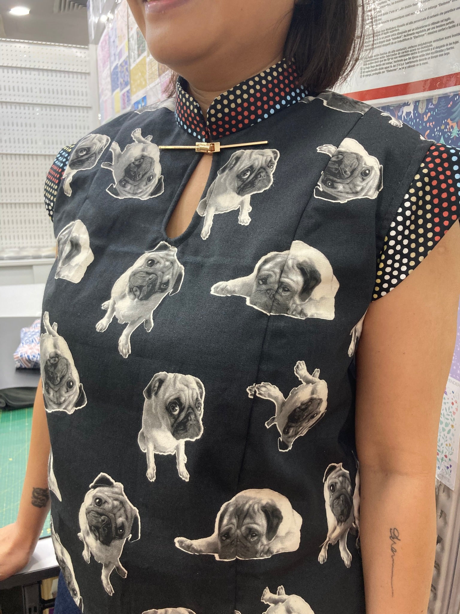 Sora Keyhole Samfu Top