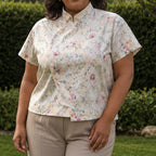 Kitsune Plus Size Samfu Top