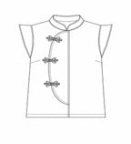 Kitsune Plus Size Samfu Top