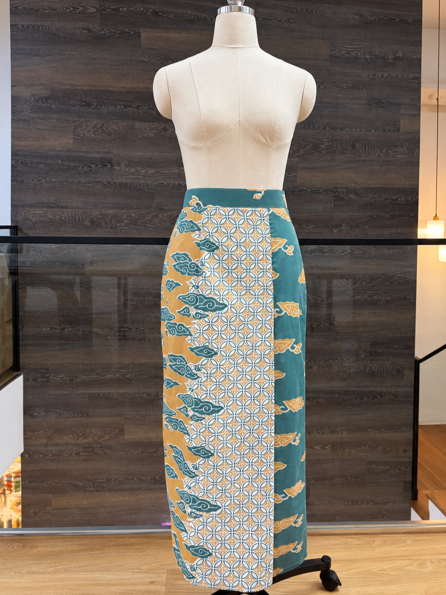 Sewing Skirt: Nila Folded Sarong Skirt