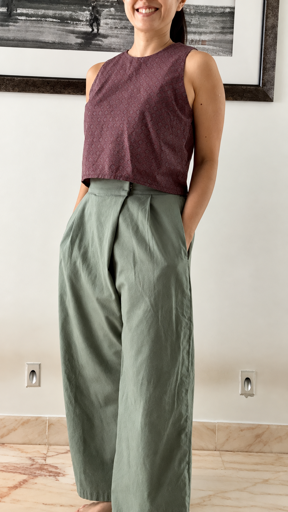 Olivia Crossover Pants