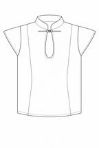Sora Plus Size Samfu Top