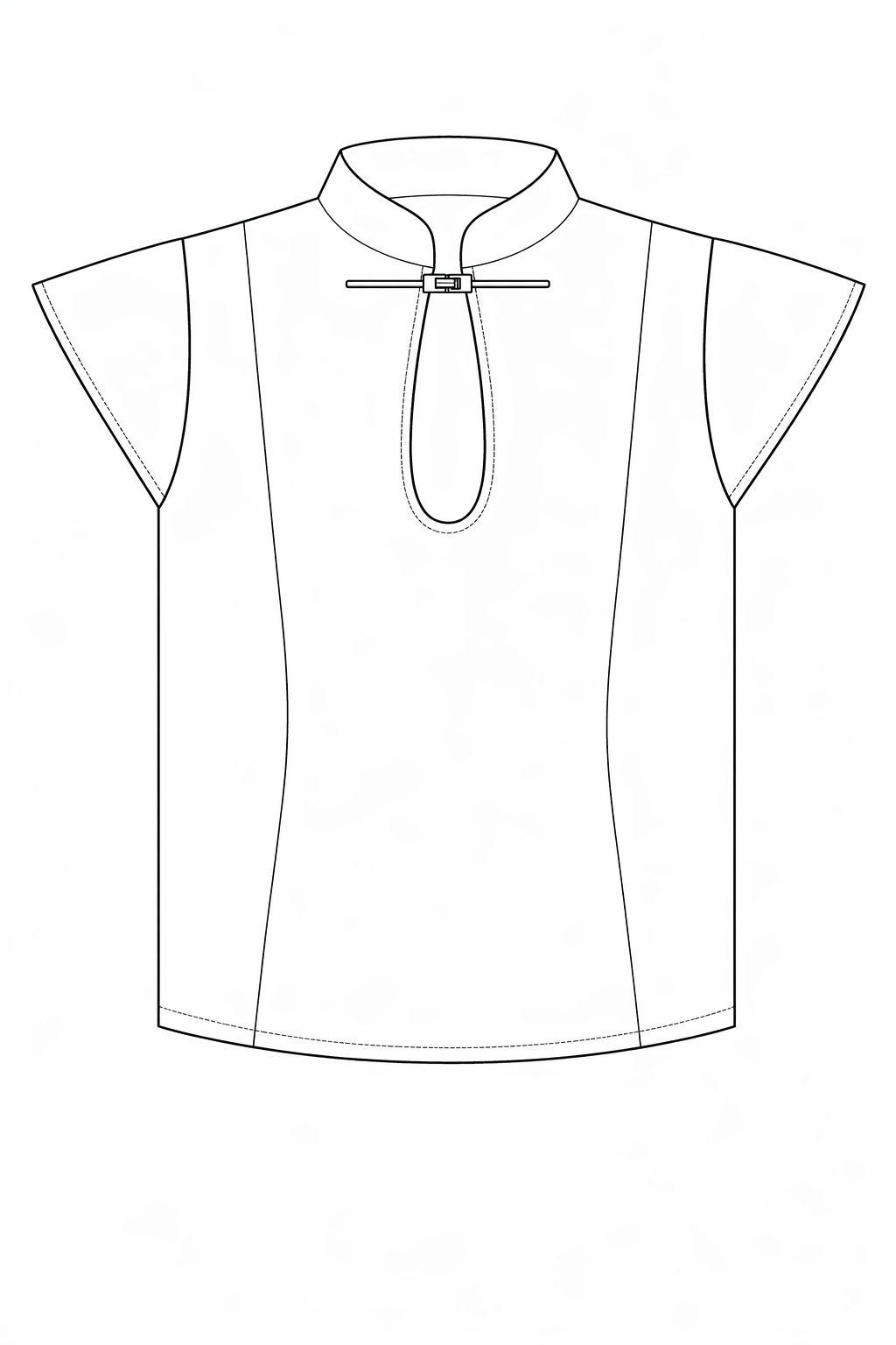 Sora Plus Size Samfu Top