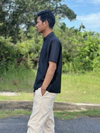 Ginkgo Men's Mandarin Collar Shirt